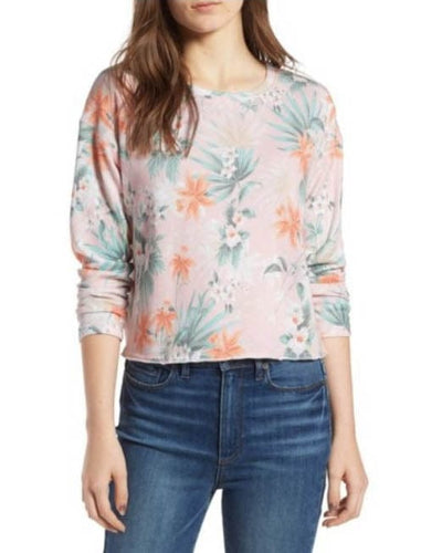 SUNDRY Clothing Large Tropical Sweatshirt