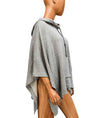 SUNDRY Clothing One Size Cotton Poncho Sweater