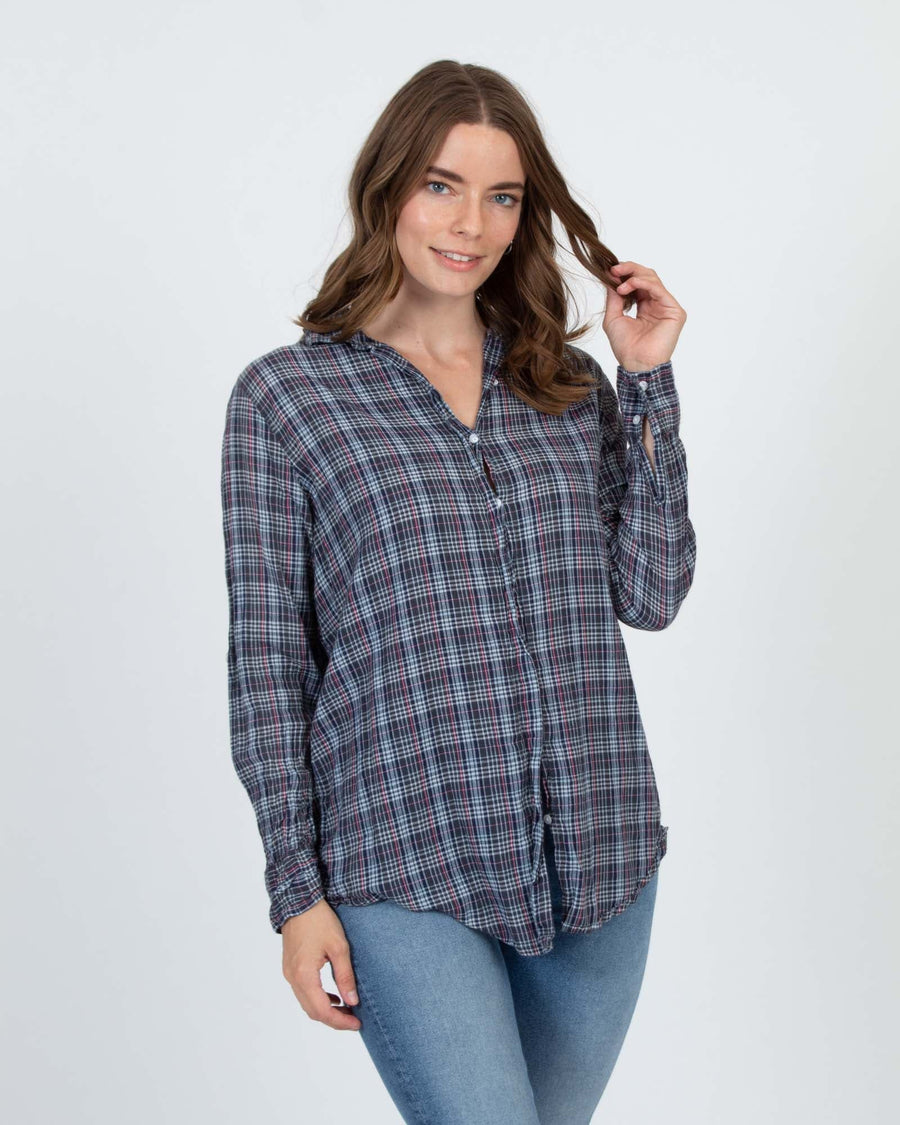 SUNDRY Clothing Small Plaid Button Down