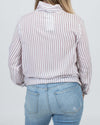 Swildens Clothing Small Striped Wrap Cotton Shirt