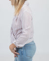 Swildens Clothing Small Striped Wrap Cotton Shirt
