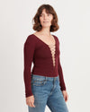 T By Alexander Wang Clothing Small Long Sleeve Bodysuit