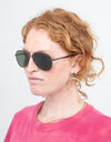 Ted Baker Accessories One Size Brown Aviator Sunglasses