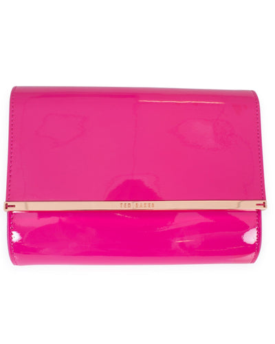 Ted Baker Bags One Size "Kerstin" Patent Leather Chain Handbag