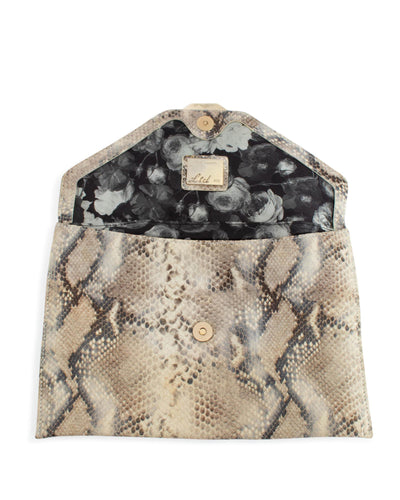 Ted Baker Bags One Size Snake Leather Clutch