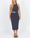 Ted Baker Clothing Medium | US 8 Striped Dress with Belt
