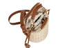 Thacker New York Bags One Size Wicker Top Handle Crossbody Bag