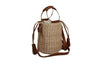 Thacker New York Bags One Size Wicker Top Handle Crossbody Bag