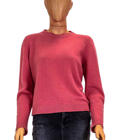 The Elder Statesman Clothing Large Pink Cashmere Sweater