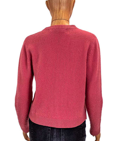 The Elder Statesman Clothing Large Pink Cashmere Sweater