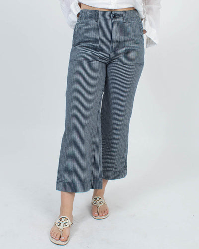 The Great Clothing Medium | US 29 Striped Wide Leg Jeans