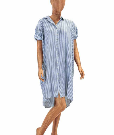 The Great Clothing Small Short Sleeve Button Down Dress