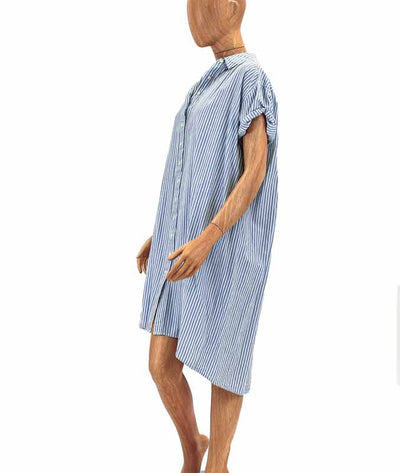 The Great Clothing Small Short Sleeve Button Down Dress