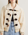 The Great Clothing XS | US 0 "Faux Seude-Trimmed Boucle" Jacket