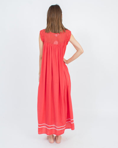 The House of Woo Clothing Small Crochet Maxi Dress