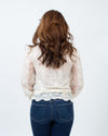 The Kooples Clothing Small | US 2 Lace Long Sleeve Blouse