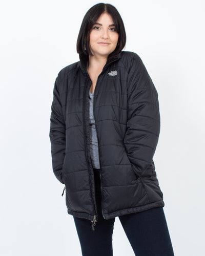 The North Face Clothing Large Black Quilted Jacket