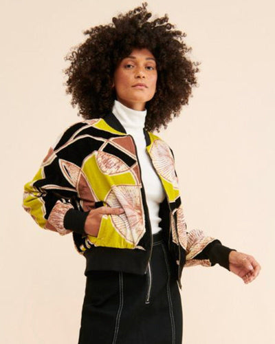 The Odells Clothing Medium "Mona" Printed Jacket