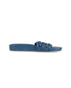The Odells Shoes Medium | US 8 Blue Woven Slides