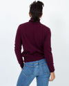 The Row Clothing XS Burgundy Cashmere Sweater