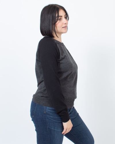 Theory Clothing Large Wool Pullover Sweater
