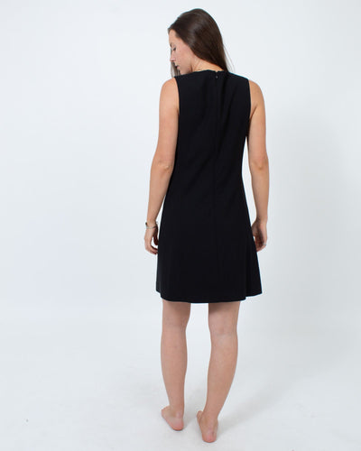 Theory Clothing Medium | US 6 Black Sleeveless Shift Dress