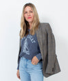 Theory Clothing Medium | US 6 Plaid Blazer