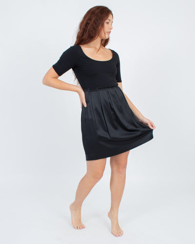 Theory Clothing Medium | US 6 Pleated A-line Dress