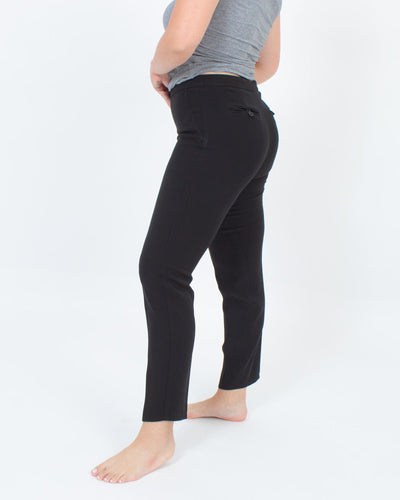 Theory Clothing Medium | US 8 Black Straight Leg Trousers