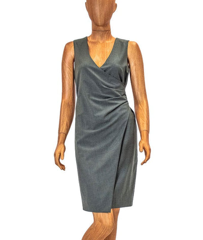 Theory Clothing Medium | US 8 Sleeveless Faux Wrap Dress