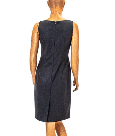Theory Clothing Small | US 4 Black Sleeveless Sheath Dress