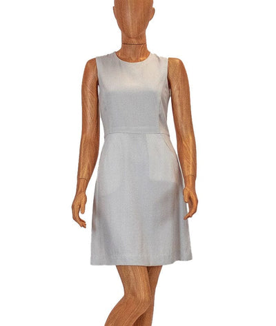 Theory Clothing Small | US 4 Cream Sleeveless Sheath Dress
