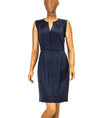 Theory Clothing Small | US 4 Navy Cap Sleeve Sheath Dress