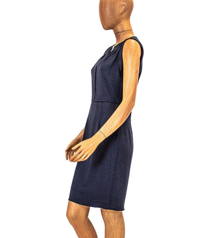 Theory Clothing Small | US 4 Navy Cap Sleeve Sheath Dress