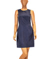 Theory Clothing Small | US 4 Navy Sleeveless Sheath Dress