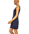 Theory Clothing Small | US 4 Navy Sleeveless Sheath Dress