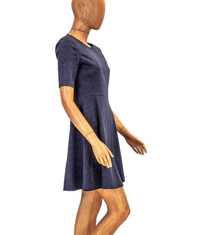 Theory Clothing Small | US 4 Textured Fit-And-Flare Dress