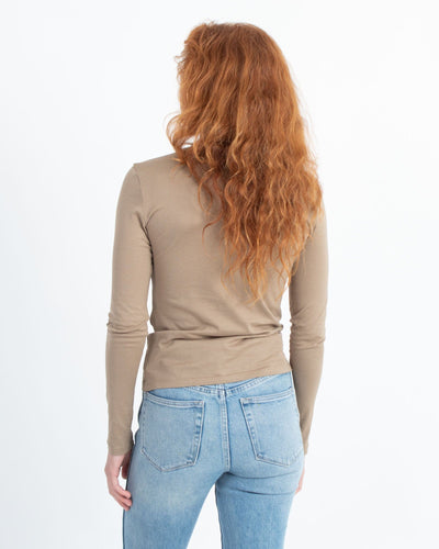 Theory Clothing XS Olive Long Sleeve Tee