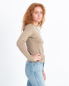 Theory Clothing XS Olive Long Sleeve Tee
