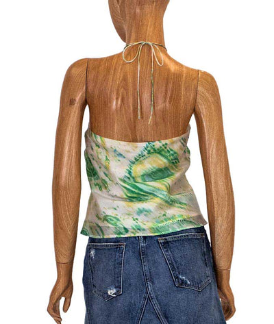 Theory Clothing XS Silk Halter Top