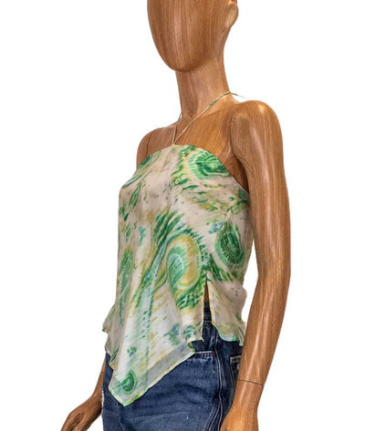 Theory Clothing XS Silk Halter Top