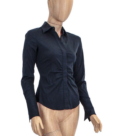 Theory Clothing XS | US P Oxford Button Down with Cinched Waist