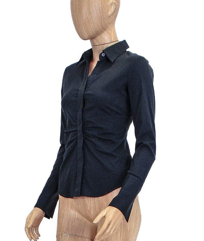 Theory Clothing XS | US P Oxford Button Down with Cinched Waist