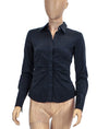 Theory Clothing XS | US P Oxford Button Down with Cinched Waist