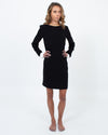 Theory Clothing XXS | US 00 Solid Black Dress