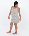 Tibi Clothing Large | US 10 Animal Print Mini Dress