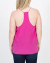Tibi Clothing Medium | US 6 Pink Silk Tank