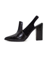 Tibi Shoes Medium | US 8.5 I IT 38.5 Snakeskin Slingback Block Heels