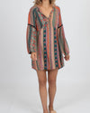 Tigerlily Clothing Medium | US 6 Button Down Long Sleeve Tunic Dress