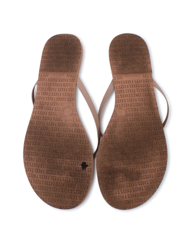 TKEES Shoes Small | US 7 Leather Flip Flops